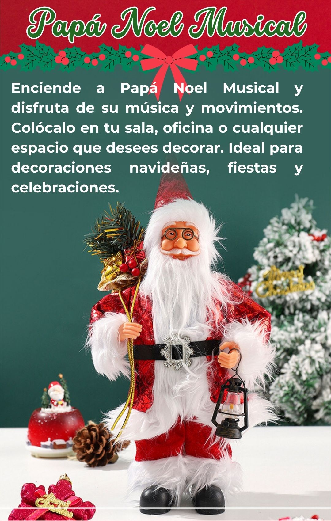 Papá Noel bailarín